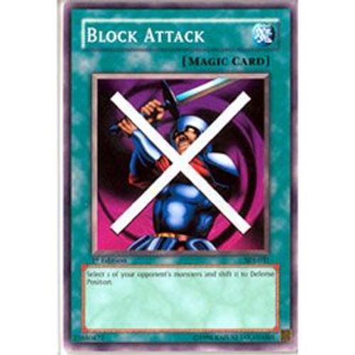 Carte Yu Gi Oh Block Attack on Productcaster.