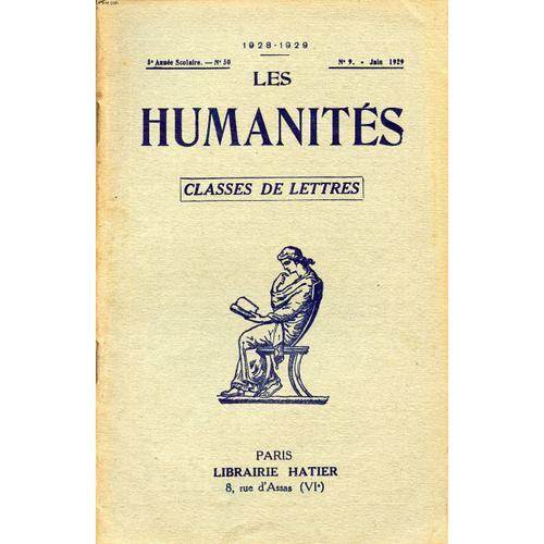 Les Humanites / Classes De Lettres / 5ème Annee Scolaire - N°50 /... on Productcaster.