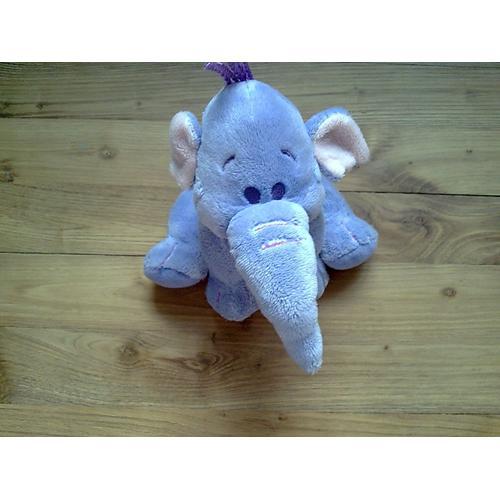 Efelant Assis 15 Cm Cheveux Sur La Tete En Laine (Winnie,Elephant) on Productcaster.