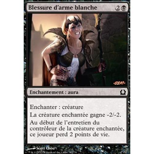 Blessure D'arme Blanche - Retour Sur Ravnica - Magic Mtg - C - 78 on Productcaster.