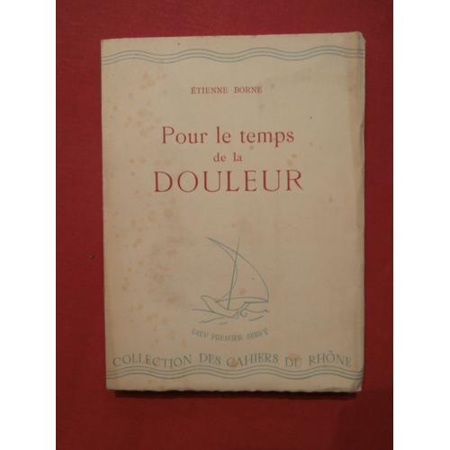 Pour Le Temps De La Douleur on Productcaster.