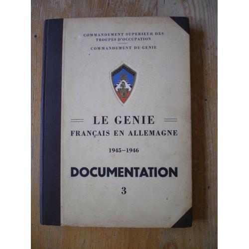 Le Genie Francais En Allemagne 1945-1946 Documentation3 on Productcaster.