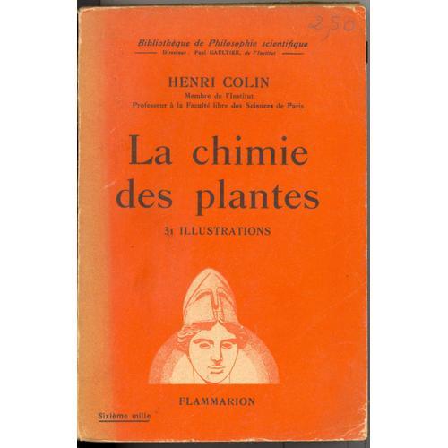 La Chimie Des Plantes on Productcaster.