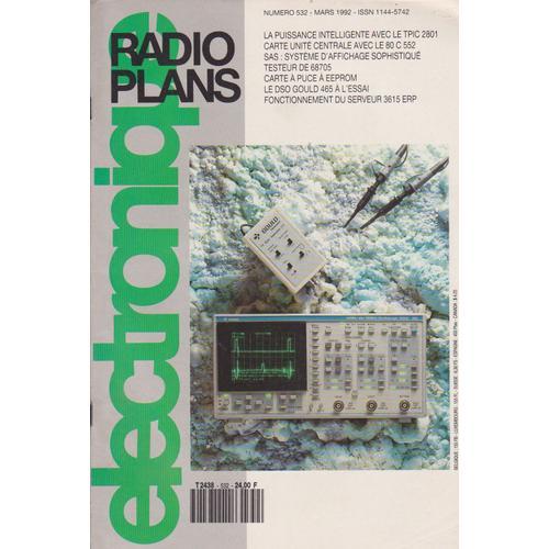 Electronique Radio Plans Numero 532 - Mars 1992 on Productcaster.