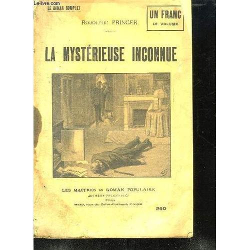 La Mysterieuse Inconnue. on Productcaster.