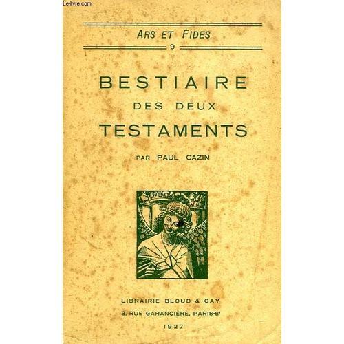 Le Bestiaire Des Deux Testaments on Productcaster.