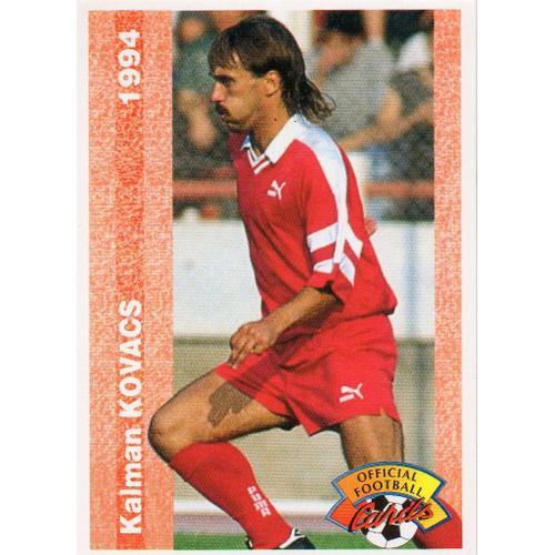 Official Football Cards 1994 Carte Kalman Kovacs N° 221 Angers on Productcaster.