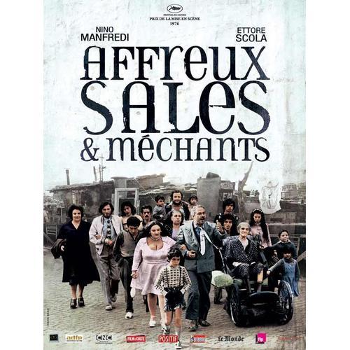 Affreux, Sales Et Méchants - Véritable Affiche De Cinéma Pliée - Fo... on Productcaster.