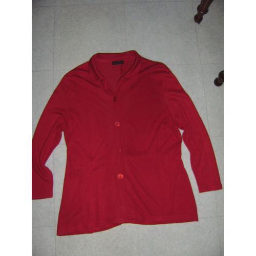 Veste Tunique Femme Rouge on Productcaster.