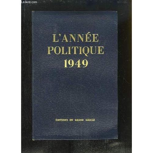 L'année Politique 1949. on Productcaster.