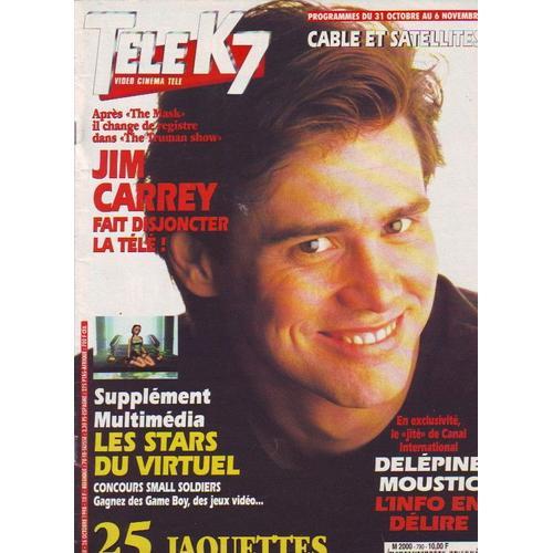 Tele K7 790 Jim Carrey 1p / Peter Weir 1/2p / Sylvie Vartan 1 Page ... on Productcaster.