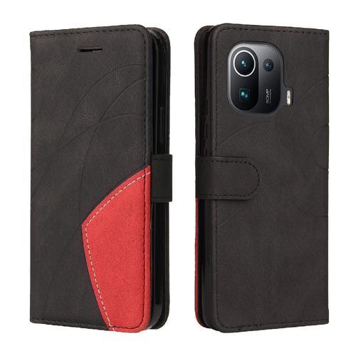 Étui Pour Xiaomi 11 Pro Coque Flip Folio En Cuir Pu Avec Support De... on Productcaster.