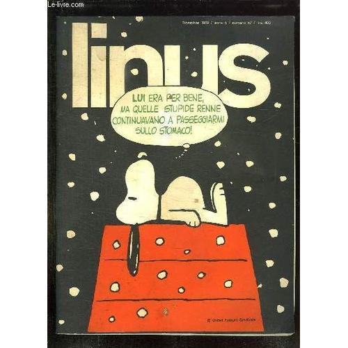 Linus N° 57 Decembre 1969. Texte En Italien. on Productcaster.