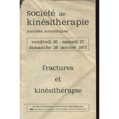 Societe De Kinesitherapie : Fractures Et Kinesitherapie on Productcaster.