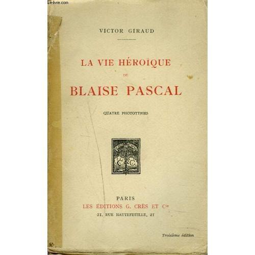 La Vie Heroïque De Blaise Pascal on Productcaster.