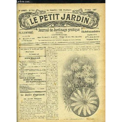 Le Petit Jardin Illustre N° 720 - Le Jardin D¿Agrément. ¿ Une Nouve... on Productcaster.