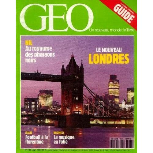 Géo N°148, Juin 1991 -Le Nouveau Londres on Productcaster.