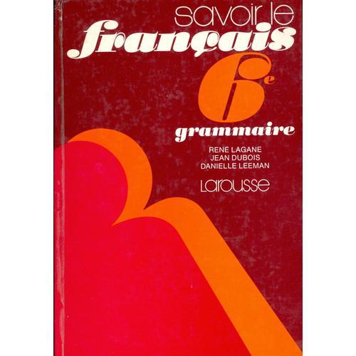 Savoir Le Français, 6e, Grammaire on Productcaster.