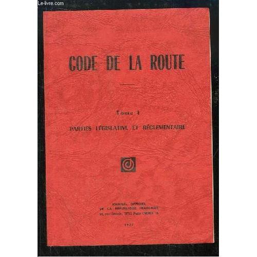 Code De La Route : 1 - N° 1977 - Code De La Route : 1 - Parties Lég... on Productcaster.