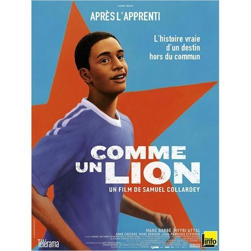 Comme Un Lion - Véritable Affiche De Cinéma Pliée -Format 120x160 C... on Productcaster.