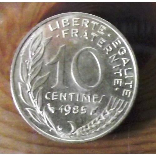 Pièce De 10 Centimes Année 1985.Type Lagriffoul on Productcaster.