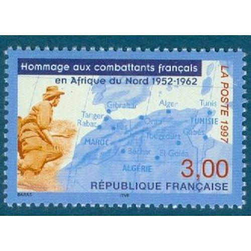 France 1997 - Hommage Aux Combattants En Afrique Du Nord - 3 Francs... on Productcaster.