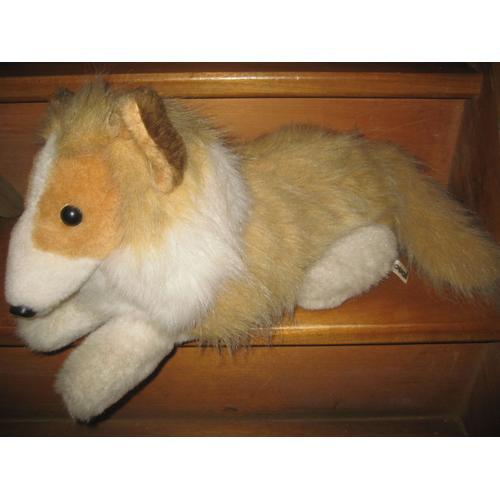 Peluche Doudou Chien Colley Joual 42 Cm (Reconditionné) on Productcaster.