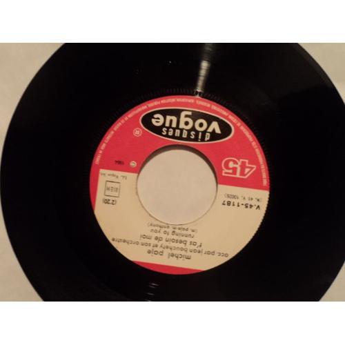 Michel Page " Tra La La Suzy /T As Besoin De Moi" 45t Juke Box on Productcaster.