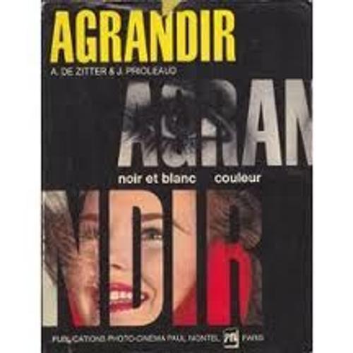 Agrandir Le Noir Et Blanc Et La Couleur on Productcaster.