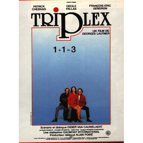 Triplex - Affiche Originale De Cinéma - Format 120x160 Cm - Un Film... on Productcaster.