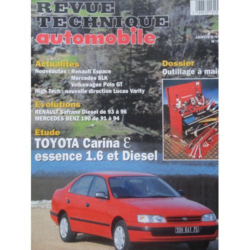 Revue Technique Toyota Carina 1.6 Essence Et 2.0 Diesel Et 2.0 Turb... on Productcaster.