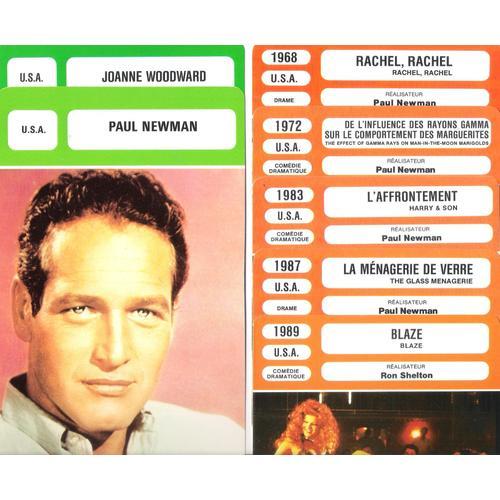 7 Fiches Monsieur Cinéma : Paul Newman Et Joanne Woodward on Productcaster.