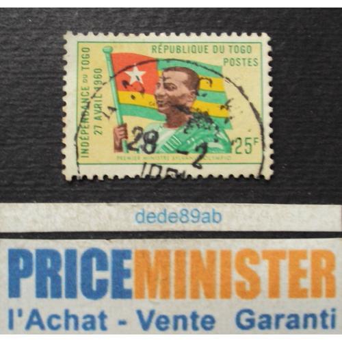 Togo.. 25f Indépendance Du Togo.27 Avril 1960.Premier Ministre Sylv... on Productcaster.