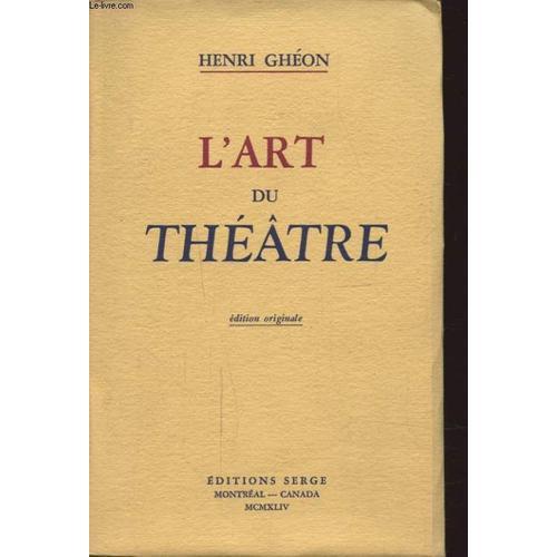 L Art Du Theatre on Productcaster.