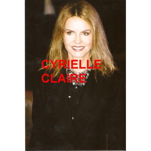 Photo 10x15cm Actrice Cinema Theatre Francaise Cyrielle Claire on Productcaster.