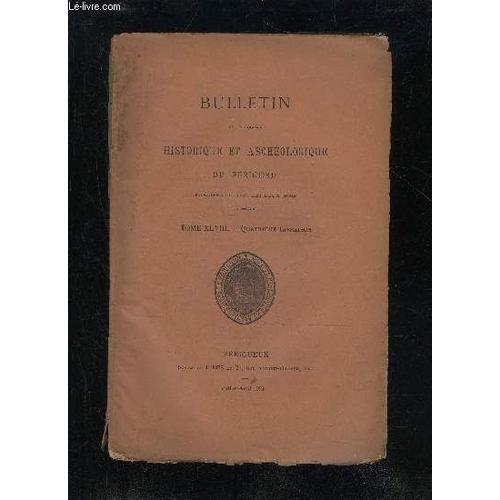 Bulletin De La Societe Historique Et Archeologique Du Perigord - To... on Productcaster.