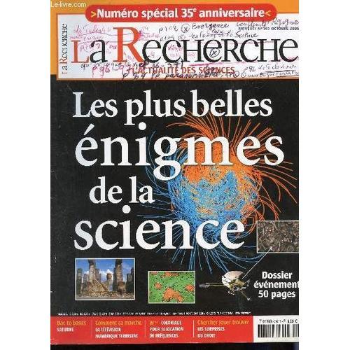 La Recherche - N°390 - Octobre 2005 / Les Plus Belles Enigmes De La... on Productcaster.