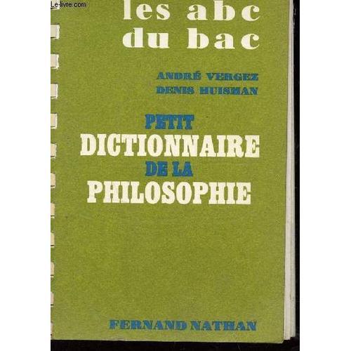 Les Abc Du Bac / Petit Dictionnaire De L Philosophie on Productcaster.