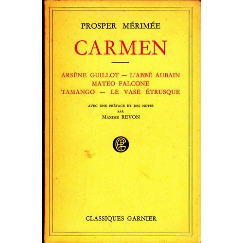 Carmen - Arsène Guillot - L'abbé Aubain - Mateo Falcone - Tamango -... on Productcaster.