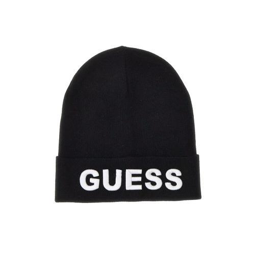 Bonnet Guess Tricot Homme Noir on Productcaster.