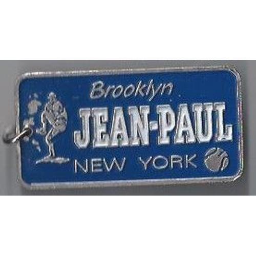 Plaque Pour Porte-Clés Personnalisé Prénom "Jean-Paul" on Productcaster.