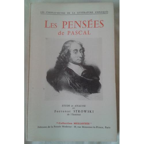 Les Pensées De Pascal, Étude Et Analyse on Productcaster.