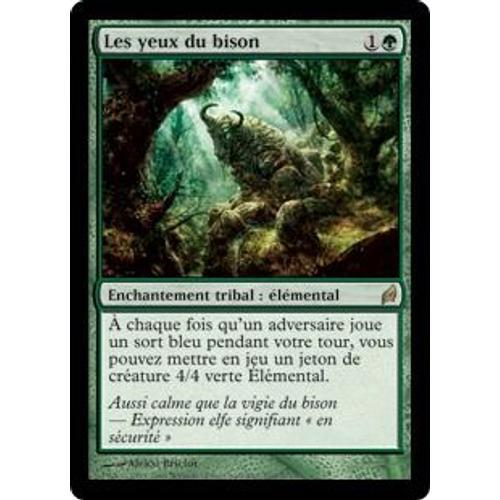 Mtg - Les Yeux Du Bison Lorwyn Rare on Productcaster.