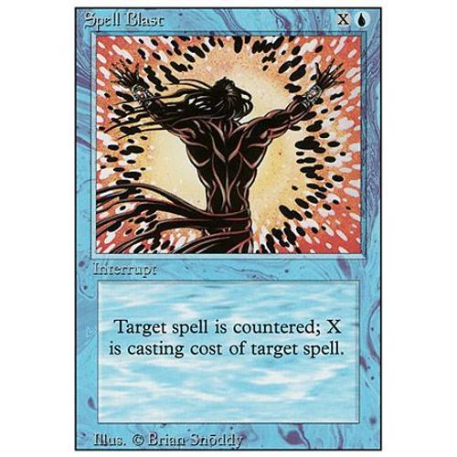 Mtg - Spell Blast Revised on Productcaster.