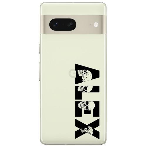 Coque Tpu Pour Google Pixel 8 Prenom Police 30 Noir Ou Blanc Tete D... on Productcaster.