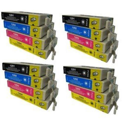 Tonercenter24 - Epson 4 x T1291Bk / 4 x T1292C / 4 x T1293M / 4 x T... on Productcaster.