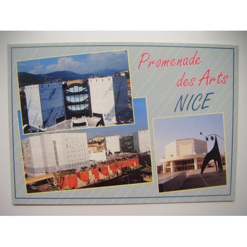 Carte Postale De Nice: La Promenade Des Arts on Productcaster.