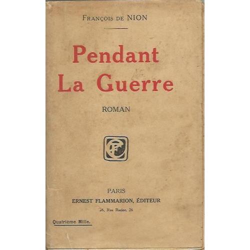 Pendant La Guerre on Productcaster.