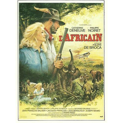 Mini Affichette De Film "L'africain" Film De Philippe De Broca De 1... on Productcaster.