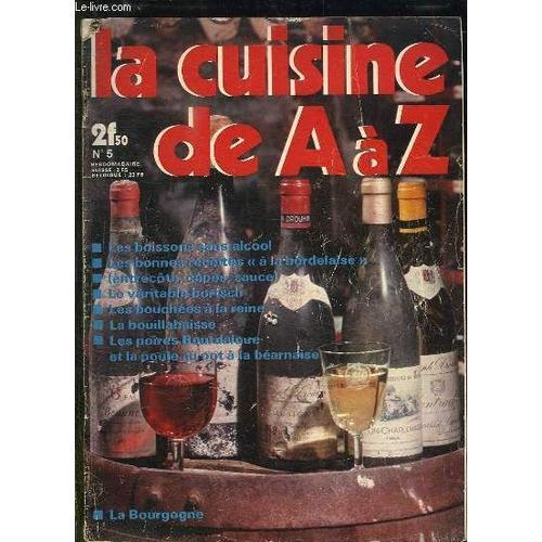 La Cuisine De A A Z N° 5. Les Boissons Sans Alcool, Les Bonnes Rece... on Productcaster.